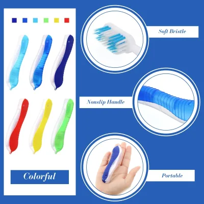 Brosse à dents pliable de voyage – image 2