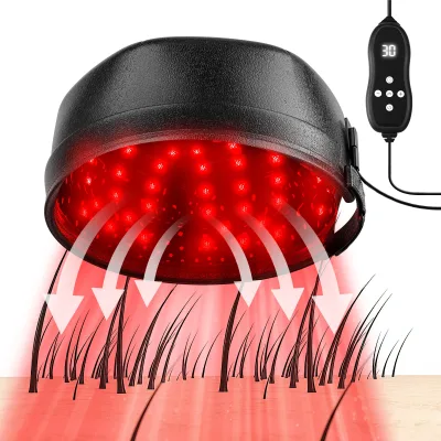Casque à lumière LED rouge, 120 diodes