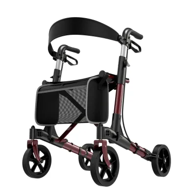 Déambulateur pliable avec siège – image 2