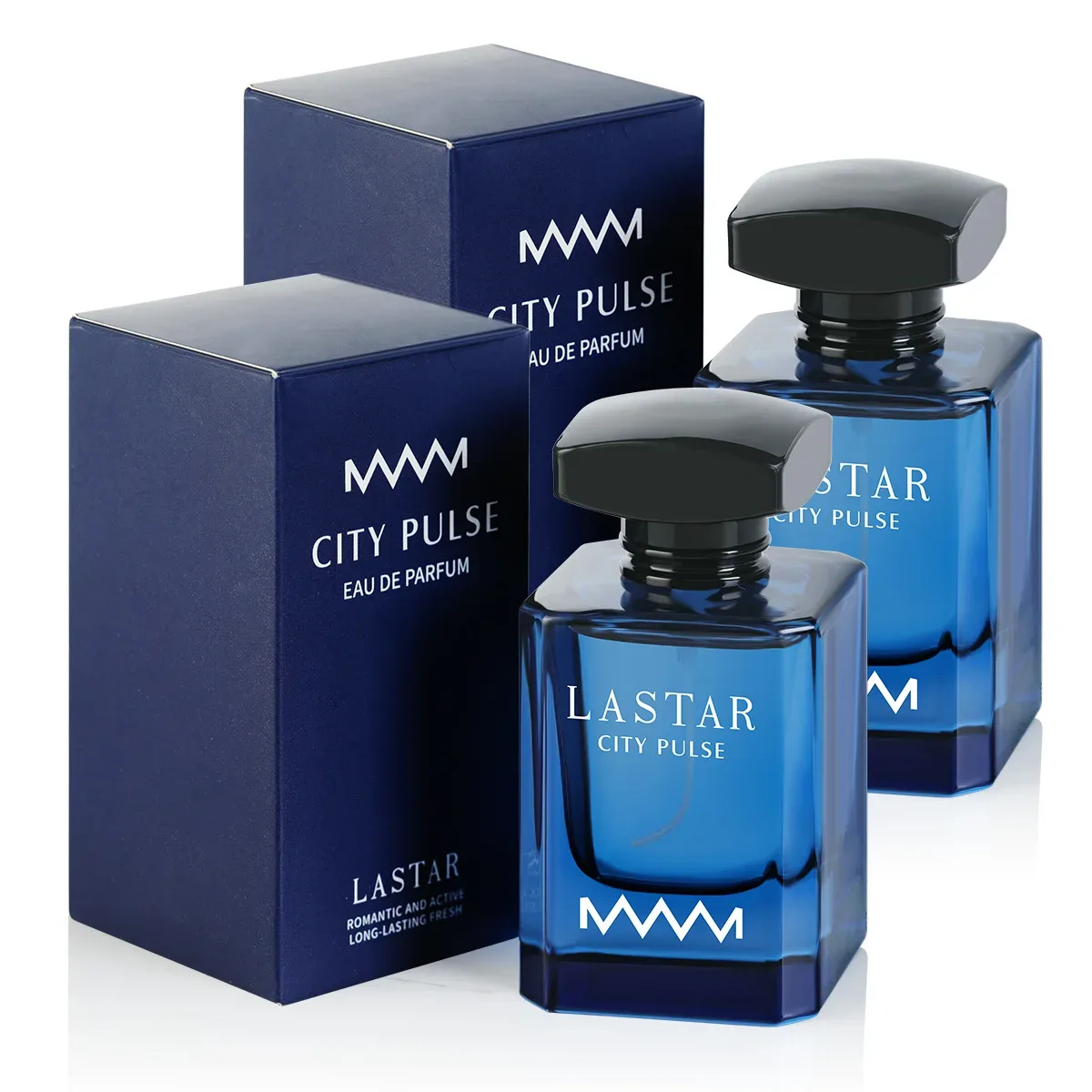 Eau de Cologne fruitée, coffret deux flacons