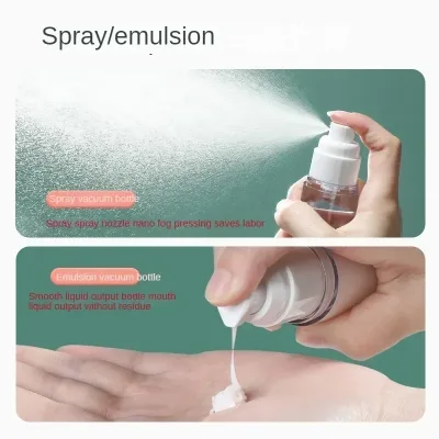 Flacon pompe sans air transparent – image 3