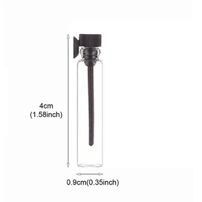 Flacons compte-gouttes en verre de 1 ml – image 2