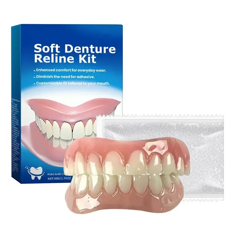 Kit de prothèses dentaires en silicone
