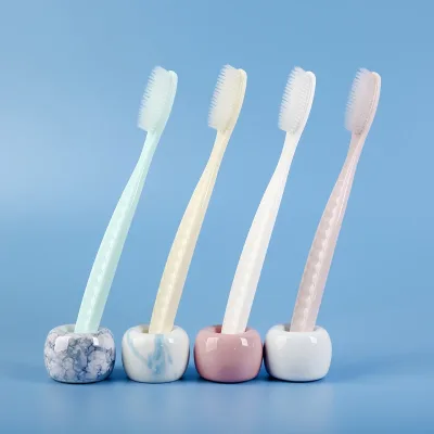 Lot de 4 brosses à dents souples pour adultes – image 2