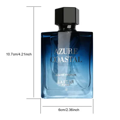 Parfum pour homme boisé musqué, 2 flacons – image 3