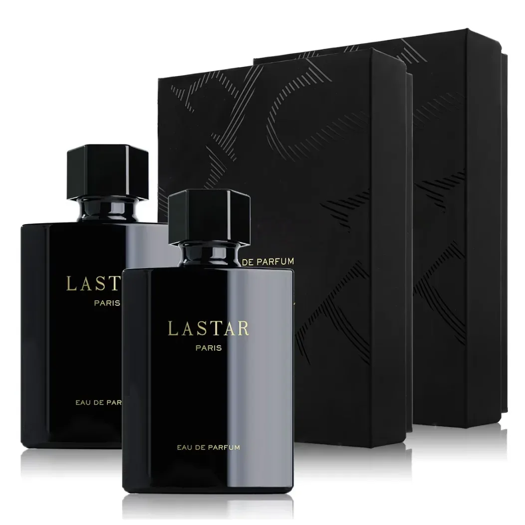 Parfum pour homme musqué, deux flacons