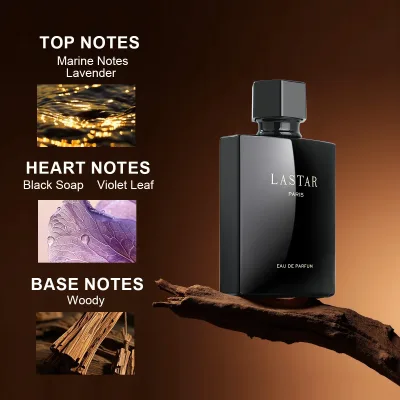 Parfum pour homme musqué, deux flacons – image 2