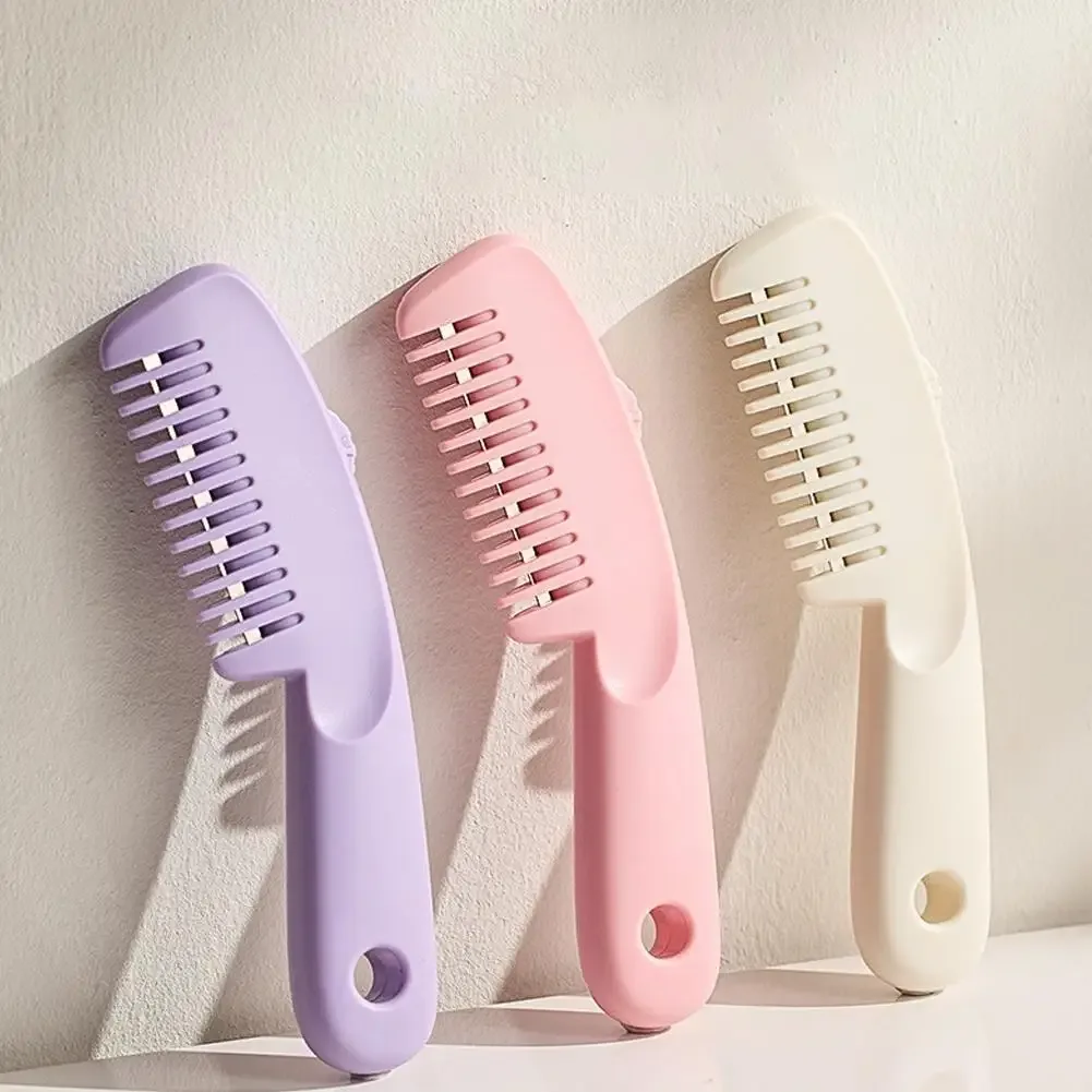 Peigne de coupe en plastique violet