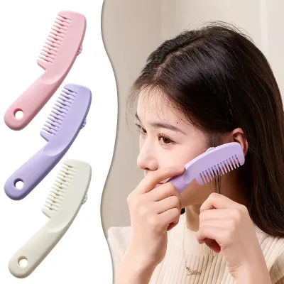 Peigne de coupe en plastique violet – image 3