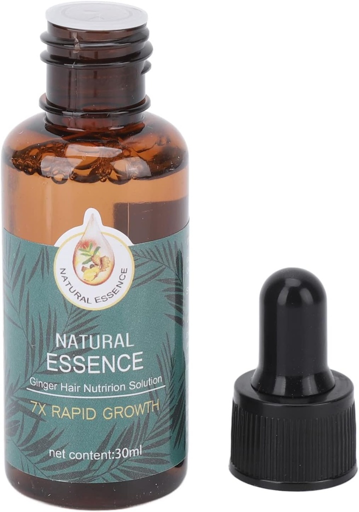 Sérum de croissance capillaire, 30ml, huiles essentielles, gingembre, perte de cheveux, nourrissant, adoucissant, réparation du cuir chevelu, soins capillaires endommagés