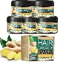 Pommade pour la croissance des cheveux au gingembre, crème à l'extrait de gingembre pour la croissance des cheveux, crème pour la croissance des cheveux pour hydrater le cuir chevelu et activer les follicules pileux dormants, unisexe