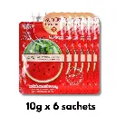 Sistar Watermelon SPF50PA++ EE Crème Solaire Contrôle du Sébum Longue Durée 10g x6