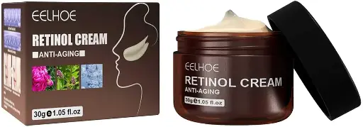 Rétinols Crème Visage Crème Yeux Anti Vieillissement Antis Poches Yeux Anti Rides Raffermissant Et Liftant Teint Lumineux Crème Hydratante Peau Du Visage Huile De Bronzage Carotte (white, One Size)